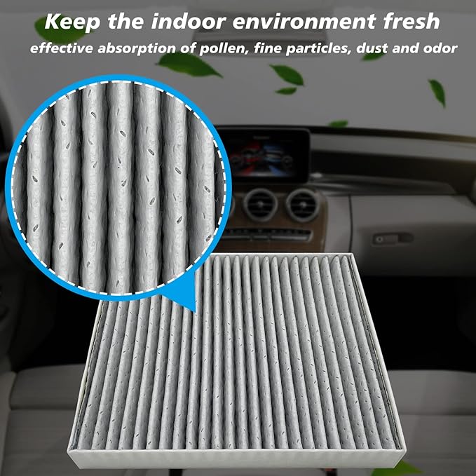 Cabin Air Filter JM716 Fits for Chrysler 300 2011-2023, Challenger 2011-2023 - Image 3