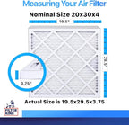 Filter King 20x30x4 Air Filter | 4-PACK | MERV 8 HVAC Pleated A/C Furnace - Image 2