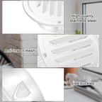 Zonon 24 Pcs Stainless Steel Soffit Vents 4 Inch Round Dryer Vent Cover - Image 5