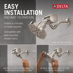 Delta Faucet Clarifi Premium Shower Filter Attachment - Image 5