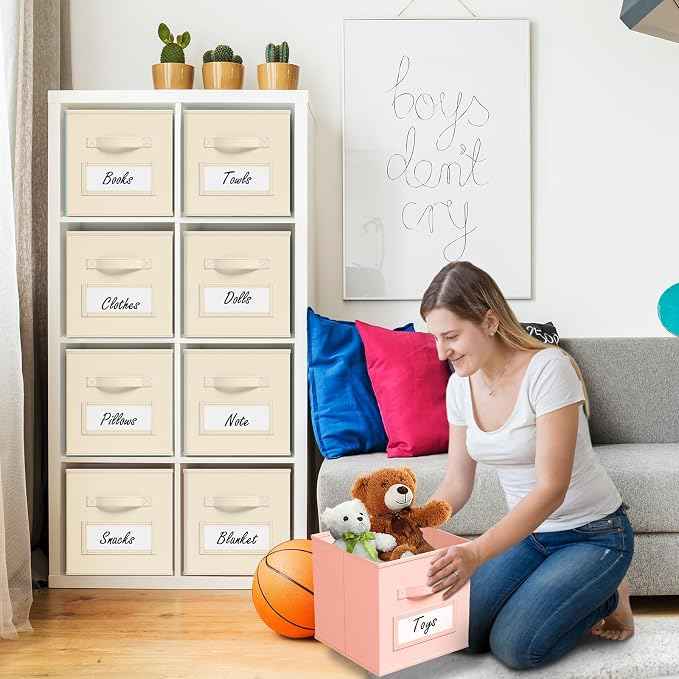 10 Pcs Fabric Storage Cubes