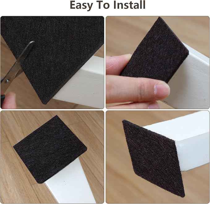 Yelanon Felt Furniture Pads -182 Pcs Premium Felt Pads