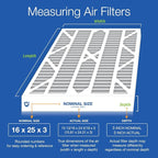 Nordic Pure 16x25x3 MERV 8 Plus Carbon Trion Air Bear Cub Replacement Air - Image 2
