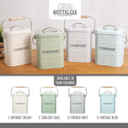 Kitchen Craft Living Nostalgia Vintage Blue Compost Bin LNCOMPBLU - Image 6