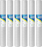 PUREPLUS 5 Micron 2.5" x 20" Whole House String Wound Sediment Filter by PUREPLUS