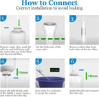 Inline Water Filter for Ice Maker, Refrigerator, Under-Sink Reverse Osmosis - Image 7