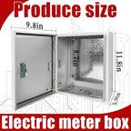 Electrical Box 12 x 10 x 6 Inch Indoor Outdoor Electrical Enclosure Box Steel - Image 2