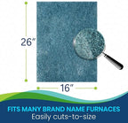 Polyester Washable Fiber Furnace Door Filter - Image 2
