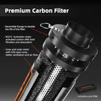 Spider Farmer Smart Air Filtration Kit 4", Inline Duct Fan, GGS Temperature - Image 8