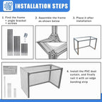 FFU HEPA H14 Filter Laminar Flow Hood clean bench bracket, Use - Image 4