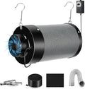 Atour 4'' Air Filtration Kit – 12-Speed Control, Quiet 14cm Fan & Carbon by Unknown