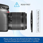 49-62mm Step-Up Ring Adapter, 49mm to 62mm Step Up Filter Ring - Image 4