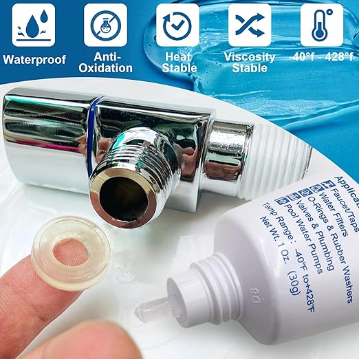 Plumbers O Rings Silicon Grease Tube - Image 3