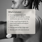 Lingo Continuous Glucose Monitor & App. Made by Abbott. Know the impact of what - Image 4