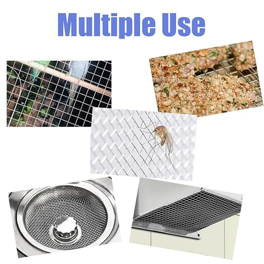 Stainless Steel Mesh Screen 12 Mesh No Rust Sturdy Metal Wire Mesh Easy to Work - Image 6