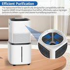 4-Pack Humidifier Premium Replacement Filters - Image 3
