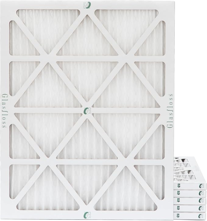 Glasfloss ZL 20x23x1 MERV 10 AC Furnace Air Filters.. Actual Size: 19-1/2 x by Glasfloss