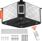 ABESTORM Air Filtration System Woodworking Built-in Ionizer, 1350CFM Hanging by AbestormSolutionsINC