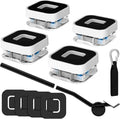 New Upgraded Furniture Sliders for Hard Floors & Carpets, 2-in-1 Furniture