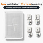 QILIPSU Waterproof Junction Box IP67 Outdoor Plastic Electrical Project - Image 9