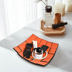 Valet Tray PU Leather Key Holder Bowl - Image 7
