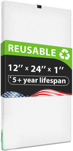 Reair 12x24x1 Air filter, Washable and Reusable Air Filter 12x24x1 by Reair