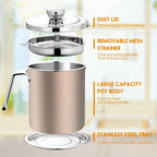 Chihee Grease Container Stainless Steel Bacon Grease Saver - Image 2