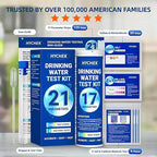 21 in 1 Accurate Drinking Water Testing Kits, 145 Strips + 4 Bacteria Tests - Image 2