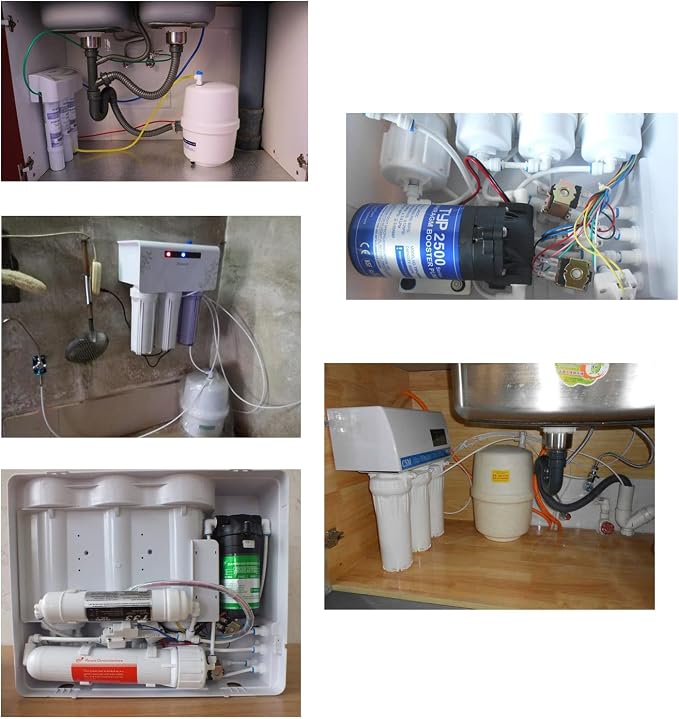 Push to Connect Fittings for Reverse Osmosis Water Filter 1/4" Equal Straight - Image 3