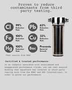 2.0 Carbon Shower Head Filter System | Removes Chlorine, Heavy Metals, And More - Image 3