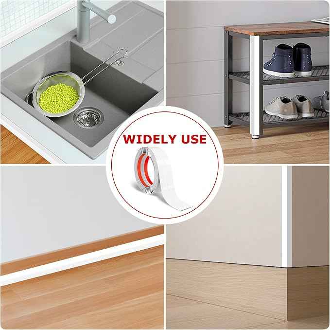 Flexible Wall Corner Protector Moulding Trim Peel and Stick Wall Corner Guards