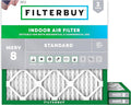 Filterbuy 14x14x1 Air Filter MERV 8 Essential Dust & Allergy Defense, by Filterbuy