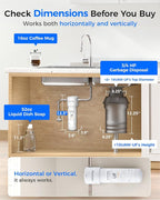 Waterdrop 10UAW-UF 0.01 μm Ultra Filtration Under Sink Water Filter System - Image 5