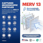 BNX TruFilter 16x24x1 Air Filter MERV 13 - Image 3