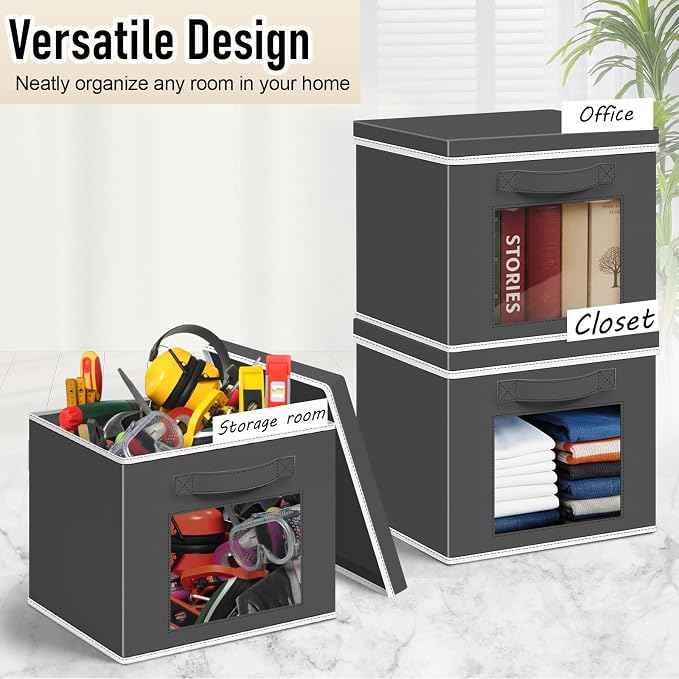 10 Pcs Fabric Storage Cube