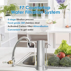 Vortopt F7 Countertop Water Filter System, Rapid Flow, 6-8Months or 8000 - Image 8