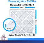 Filter King 20x20x2 Air Filter | 5-PACK | MERV 8 HVAC Pleated A/C Furnace - Image 2