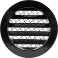 Repa Market 4" Inch Aluminum Black Soffit Air Vent Cover by RepaMarket