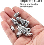 60 Pcs Metric Grease Fittings Kit, Hydraulic Grease Zerk Assortment Kit - Image 5