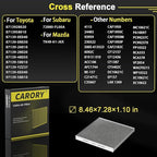 Cabin Air Filter w/Activated Carbon - Image 3