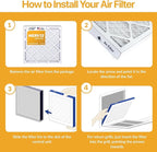 Filter King 10x16x1 Air Filter | 4-PACK | MERV 13 HVAC Pleated A/C Furnace - Image 4