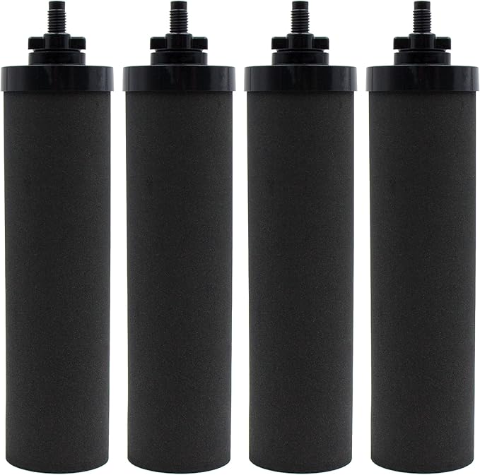 Water Filter Replacement for Berkey® BB9-2 Black Activated Carbon Filters by Larayci