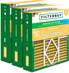 Filterbuy 20x20x5 Air Filter MERV 11 Superior Pet & Allergy Defense, Pleated by Filterbuy