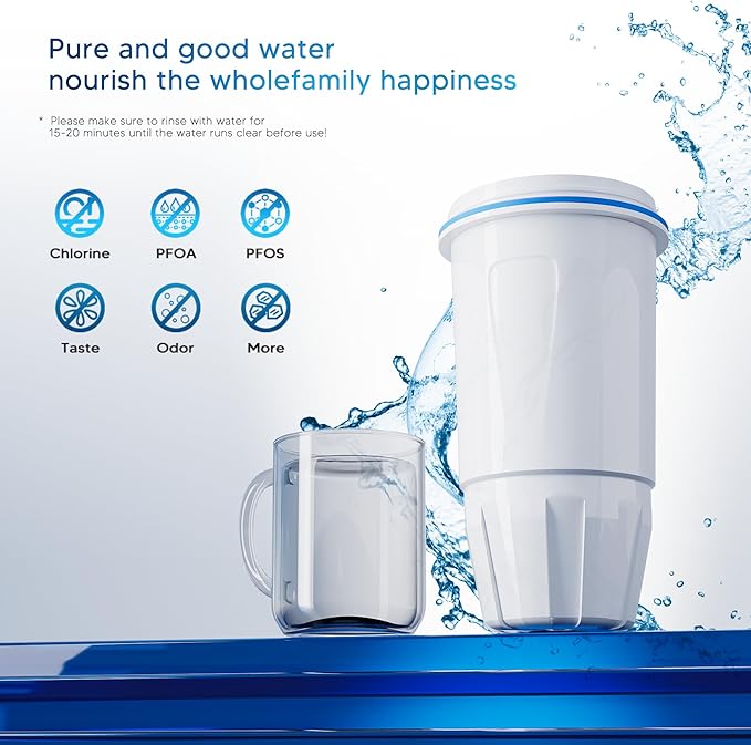 BOGDA 4 Pack Water Filter Replacement Zero, 5-Stage Compatible - Image 5