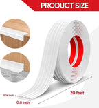 Wall Corner Protector Peel and Stick Wall Molding Trim Flexible Corner Guard