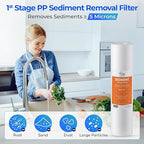 iSpring F9K NSF Certified 1-Year Reverse Osmosis Water Filter, Alkaline - Image 3