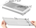 6-Pack Black Magnetic Vent Covers 7x13 Inch - Image 2
