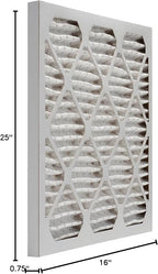 Aerostar 16x25x1 MERV 8 Air Filter, Pleated AC Furnace HVAC Filters, - Image 5