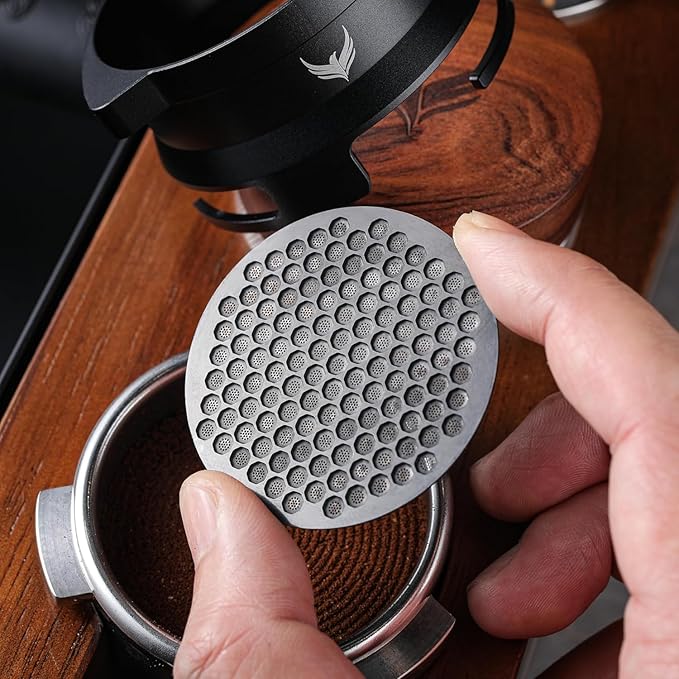 54mm Dosing Funnel and Puck Screen Set Compatible - Image 3