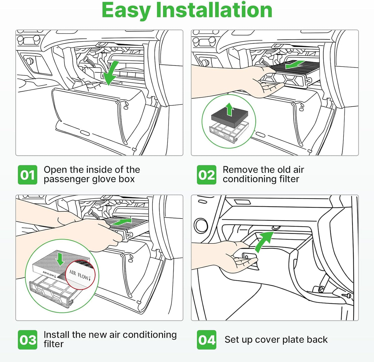 Engine+Cabin Air Filter for 2003-2009 4RUNNER 4.0L V6 GAS